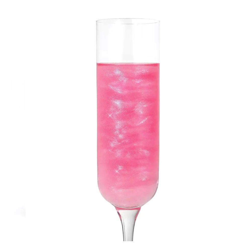 Brokat jadalny Gliter do napojów Flamingo Pink - Słodki Bufet - różowy, 10 g
