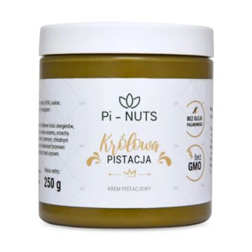 Krem pistacjowy Królowa Pistacja - Pi-Nuts - 250 g