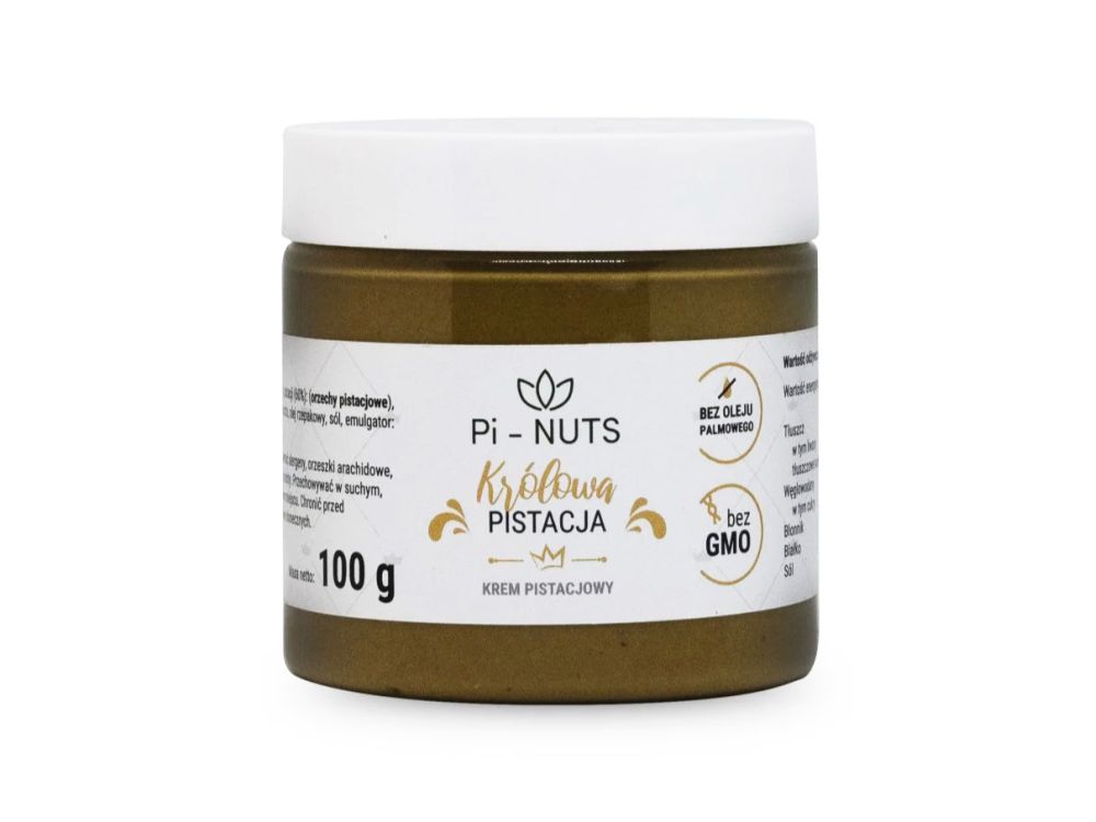 Pistachio cream Królowa Pistacja - Pi-Nuts - 100 g