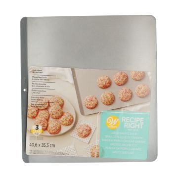 Cookie sheet Recipe Right - Wilton - 35,5 x 40,6 cm