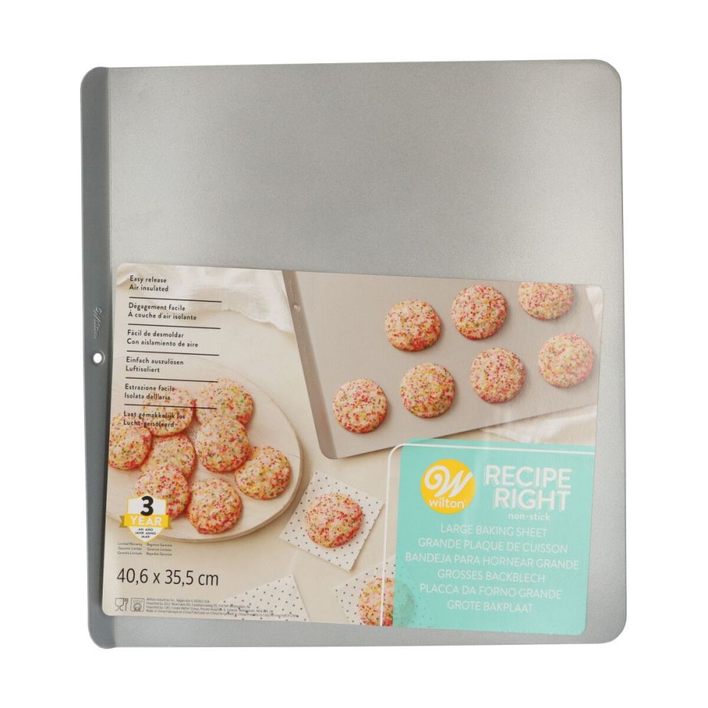 Cookie sheet Recipe Right - Wilton - 35,5 x 40,6 cm
