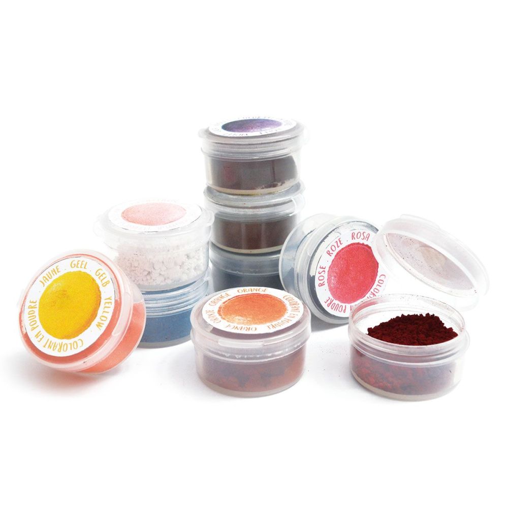 Set of food dyes in powder - ScrapCooking - 9 pcs.
