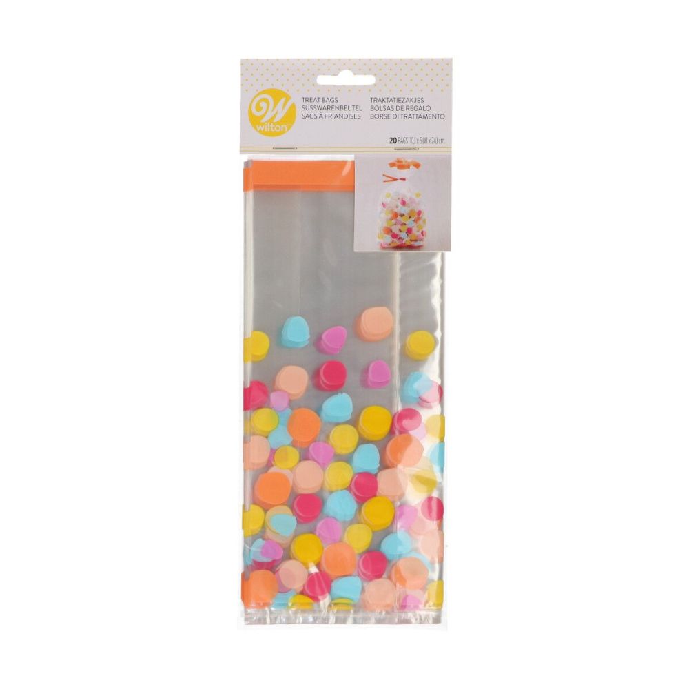 Decorative candy bags Dots - Wilton - 20 pcs.