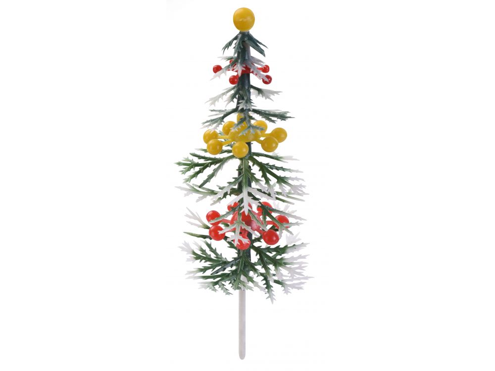 Ozdoba na piku - Modecor - jodła, 9 cm