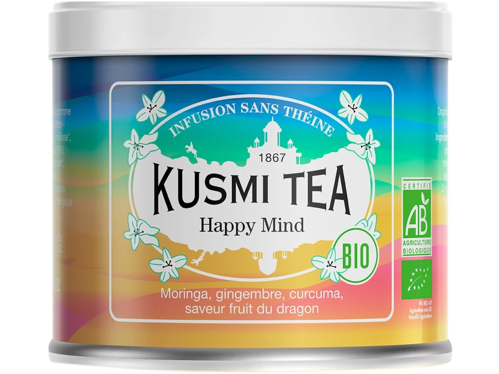 Herbal infusion Happy Mind Bio - Kusmi Tea - 100 g