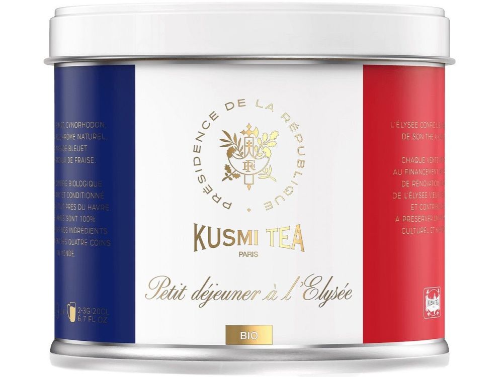 Herbata zielona mate Petit déjeuner à l’Elysée Bio - Kusmi Tea - 100 g