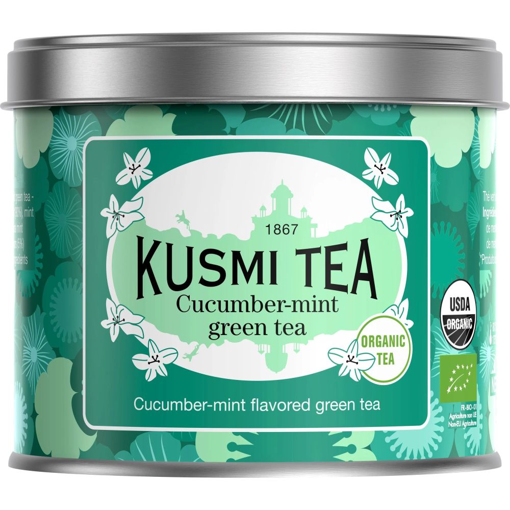 Green Tea Cucumber-Mint Bio - Kusmi Tea - 100 g