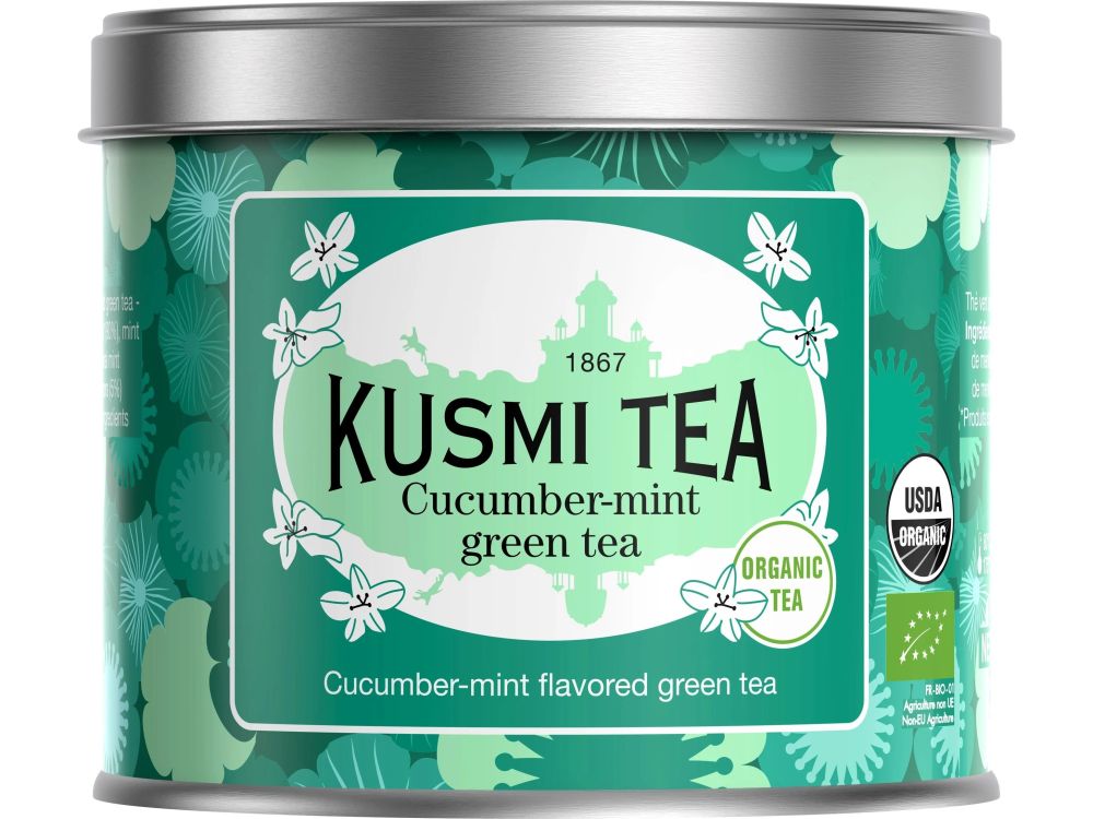 Green Tea Cucumber-Mint Bio - Kusmi Tea - 100 g