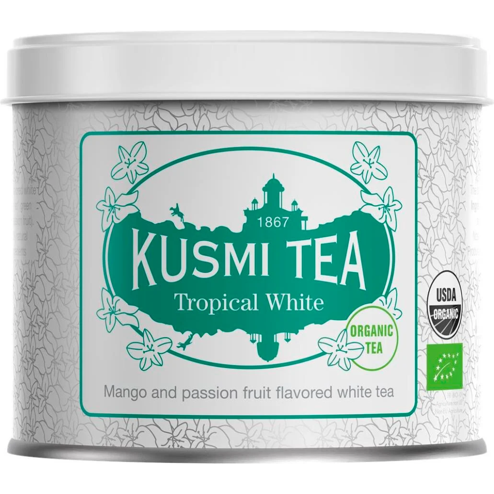 Herbata biała Tropical White Bio - Kusmi Tea - 90 g