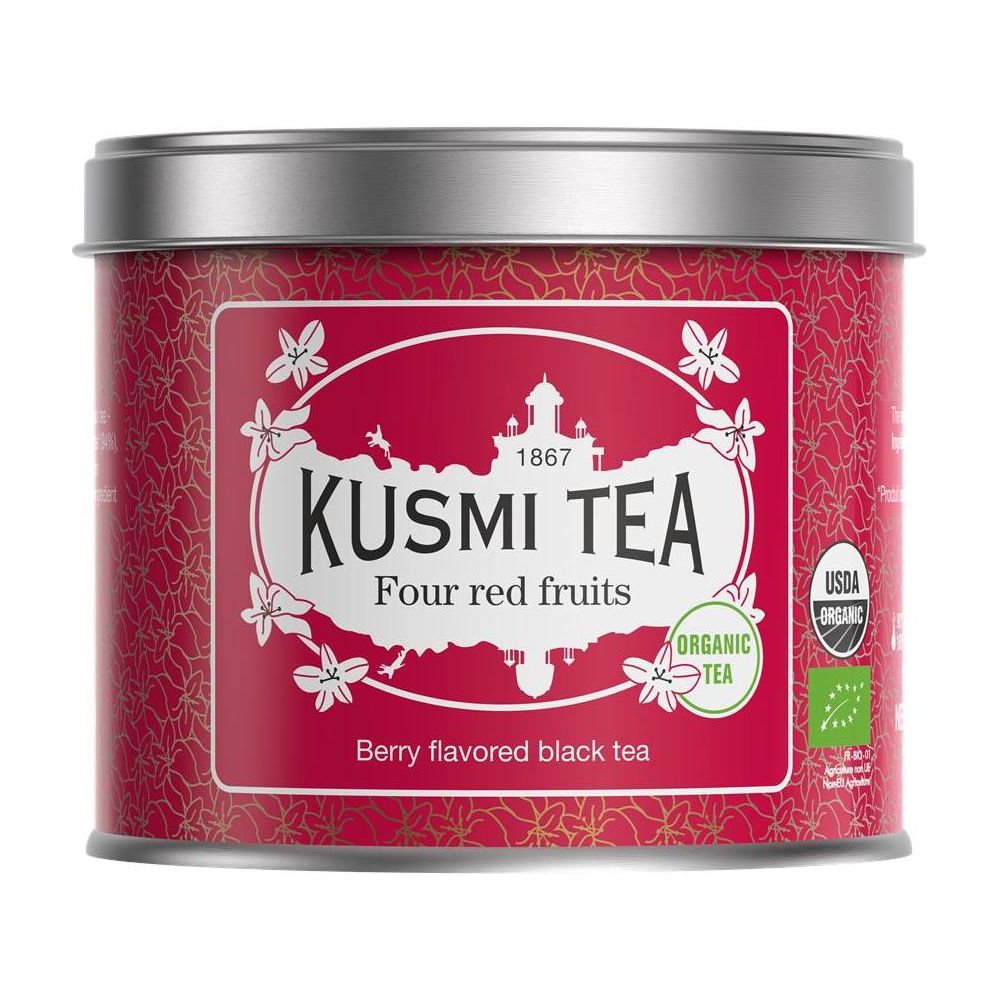 Black tea Four Red Fruits Bio - Kusmi Tea - 100 g