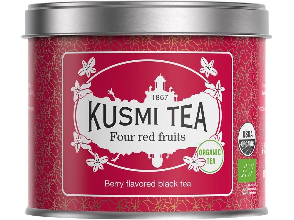 Black tea Four Red Fruits Bio - Kusmi Tea - 100 g