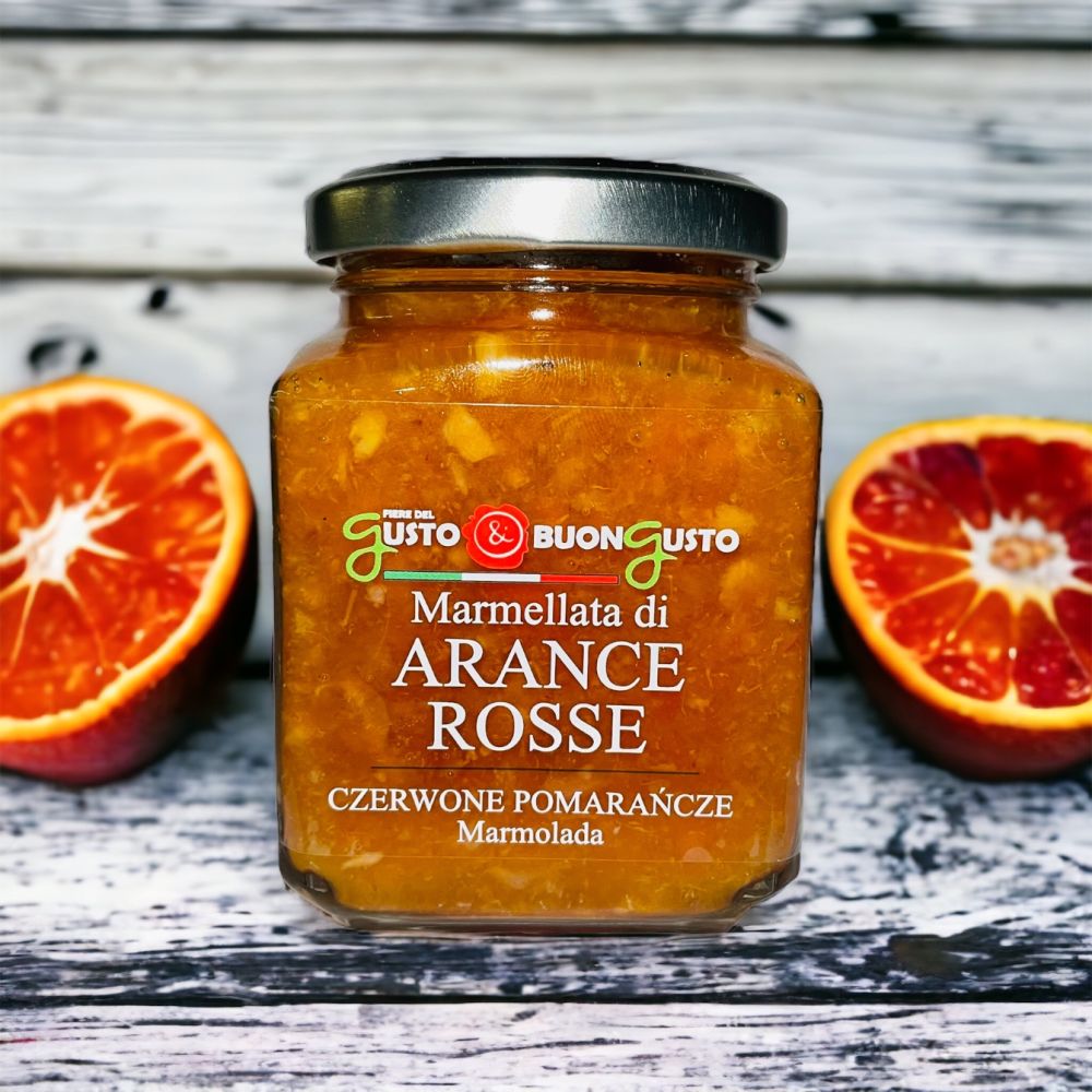 Red Orange Marmalade - Gusto & Buon Gusto - 250 g