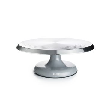 Professional rotating cake turntable on a leg - Ibili - 29 cm