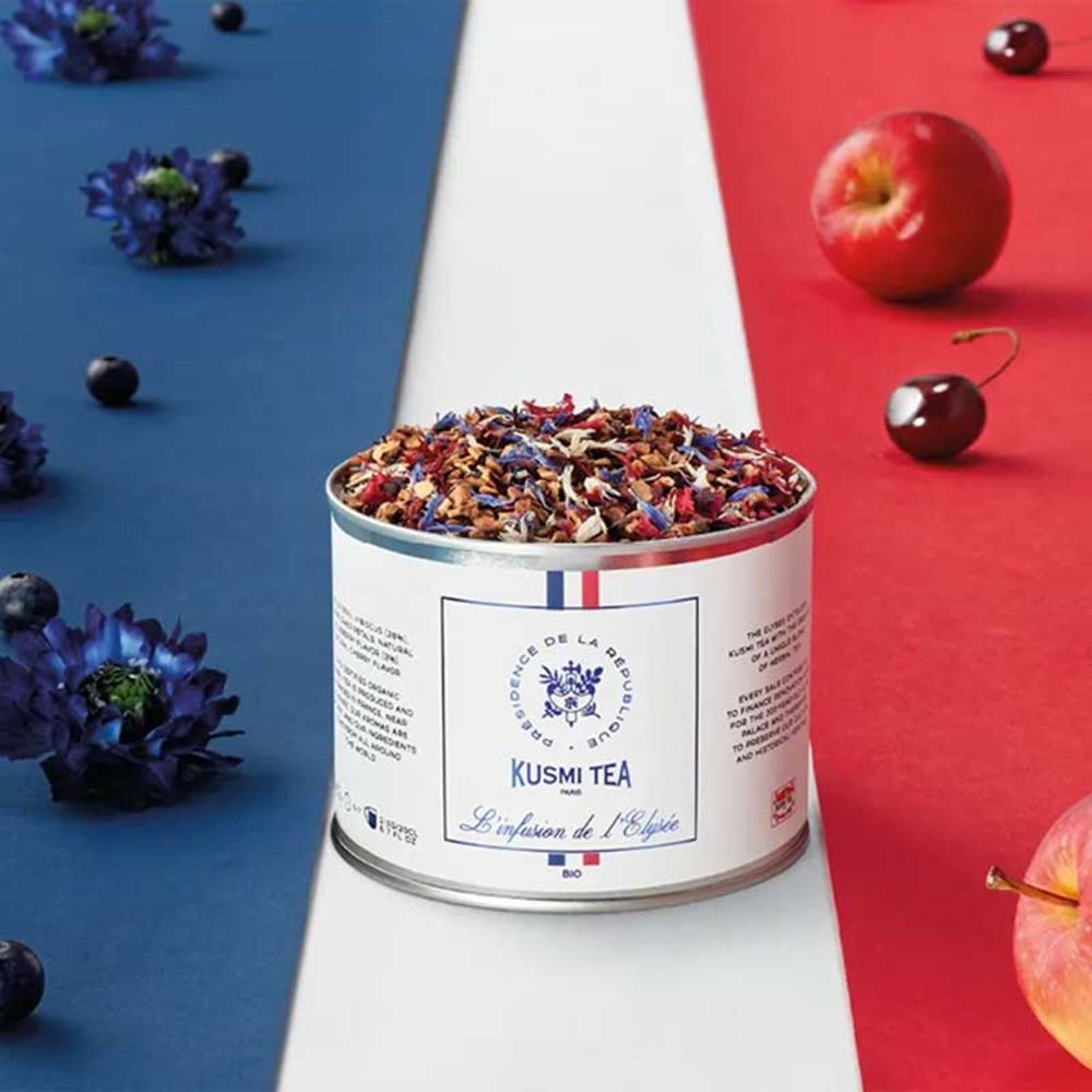 Herbata owocowa L'infusion de l'Elysée Bio - Kusmi Tea - 90 g