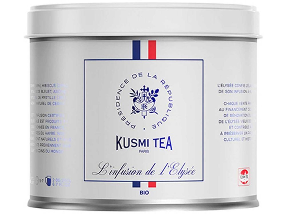 Herbata owocowa L'infusion de l'Elysée Bio - Kusmi Tea - 90 g