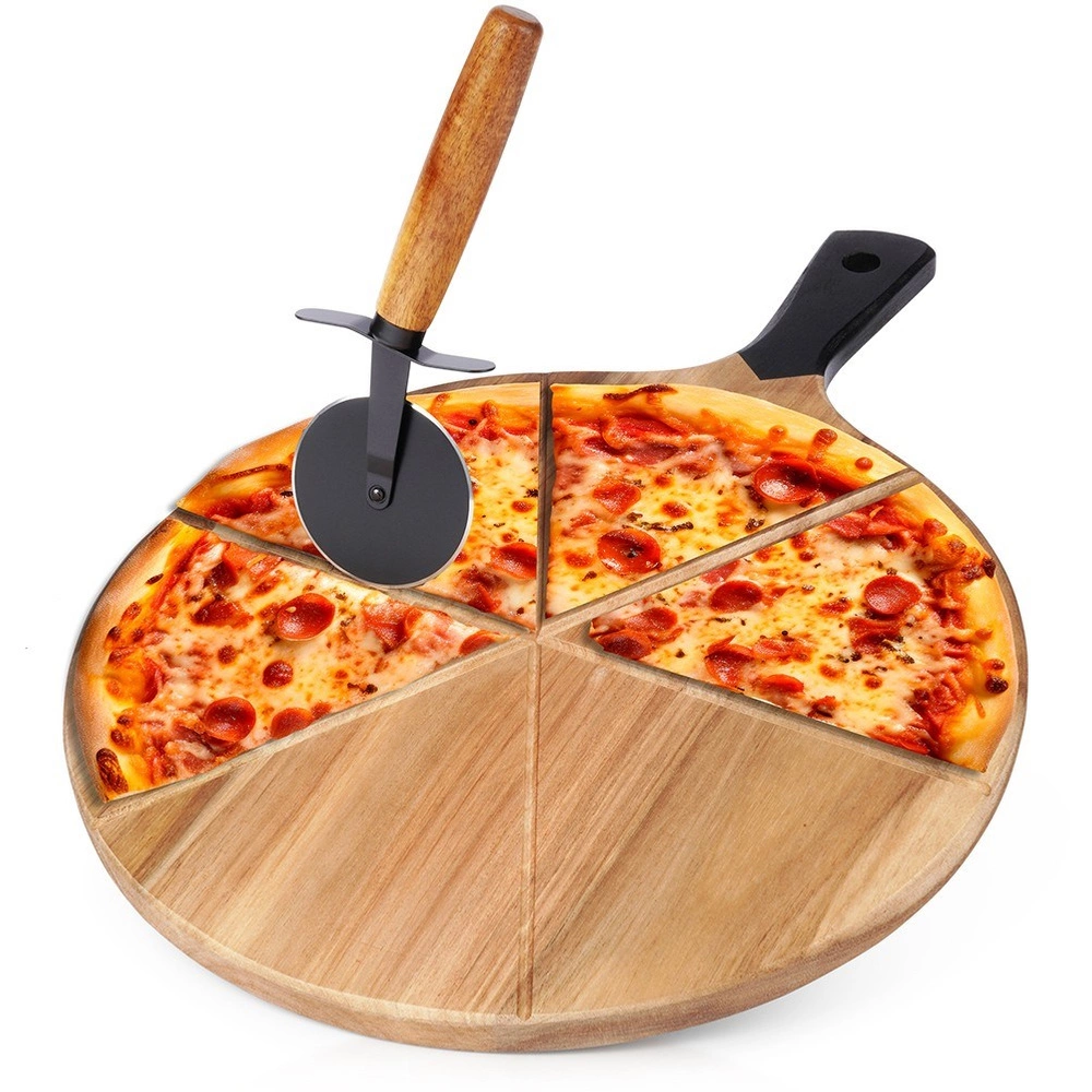 Deska do pizzy z nożem - Excellent Houseware