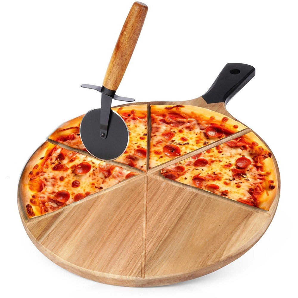 Pizza board with knife - Excellent Houseware