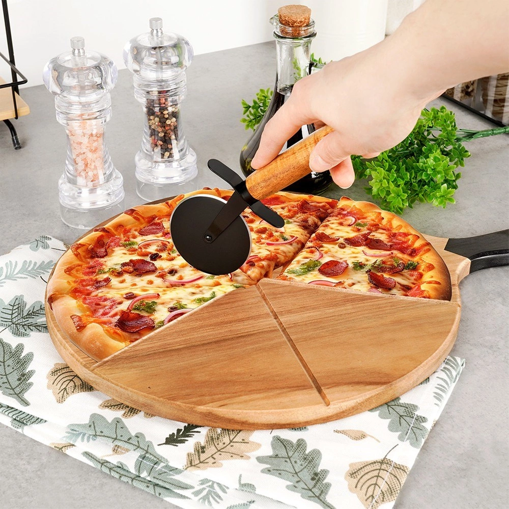 Pizza board with knife - Excellent Houseware