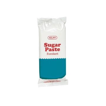 Sugar paste fondant - Kelmy - Turquoise, 250 g