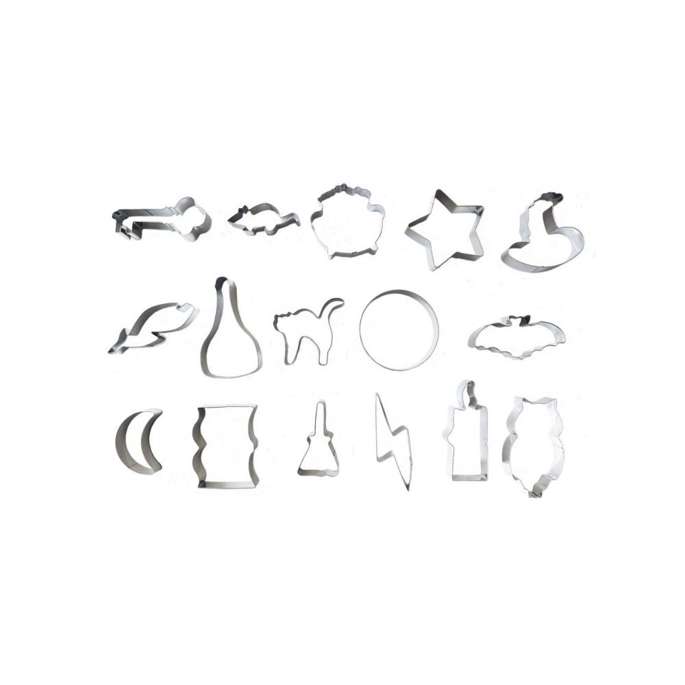 Cookie cutter set Wizard - ScrapCooking - 16 pcs.