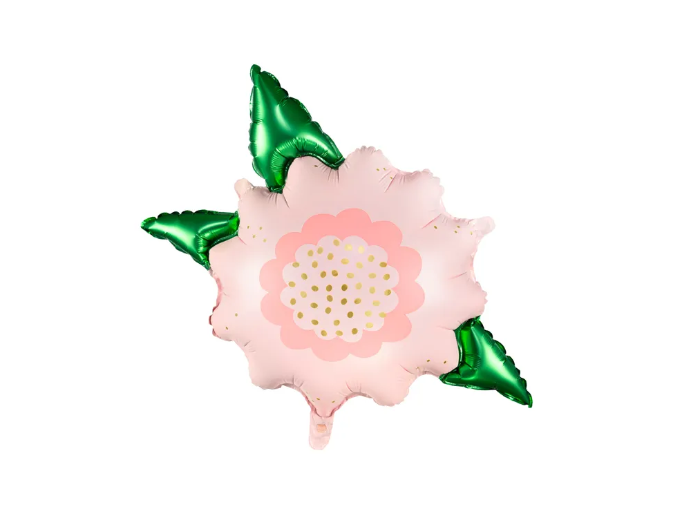 Foil balloon Flower - PartyDeco - 60 x 50 cm