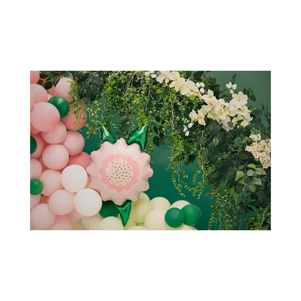 Foil balloon Flower - PartyDeco - 60 x 50 cm
