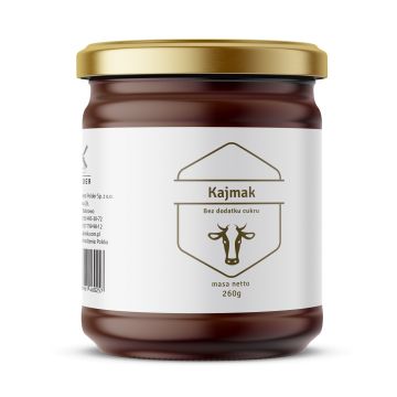 Milk cream Kaymak without sugar - Polder - traditional, 260 g