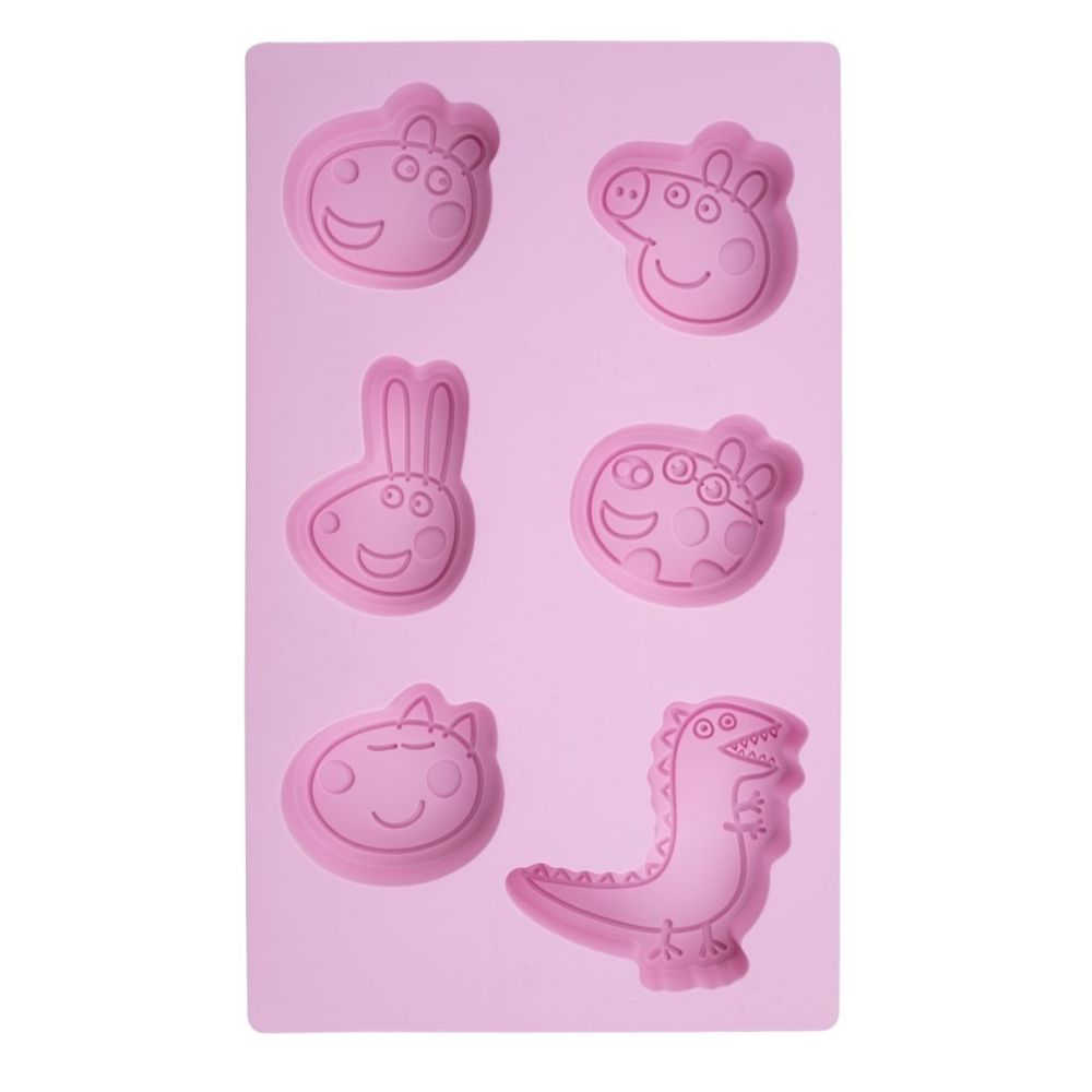 Silicone mold for cookies and monoportions Peppa Pig - Dr. Oetker