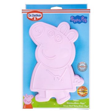 Silicone mold 3D Peppa Pig - Dr. Oetker