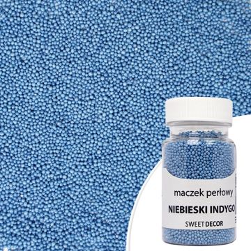 Sugar sprinkles Nonpareils - Indigo Blue, 50 g