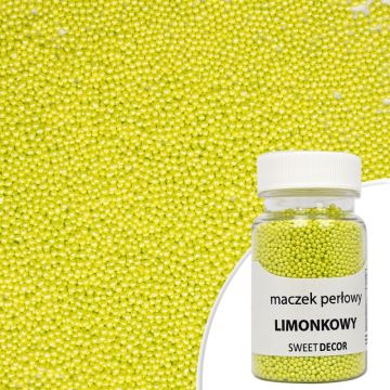 Sugar sprinkles Nonpareils - Lime, 50 g