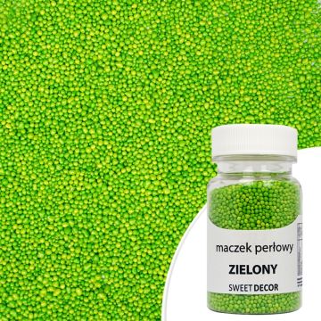 Sugar sprinkles Nonpareils - Green, 50 g
