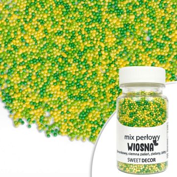 Sugar sprinkles Nonpareils - Spring, 50 g
