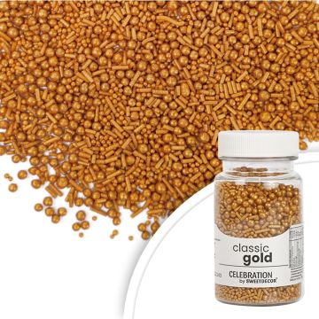 Sugar sprinkles Mix - Classic Gold, 70 g