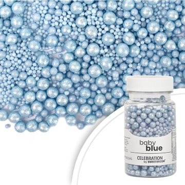 Sugar sprinkles Mix - Baby Blue, 70 g