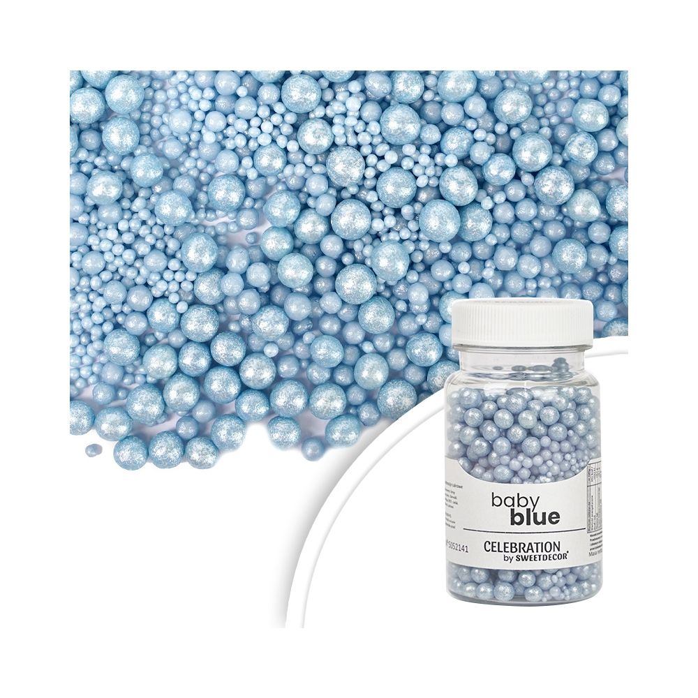 Sugar sprinkles Mix - Baby Blue, 70 g