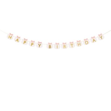 Banner Happy Birthday Cats - PartyDeco - 1,8 m