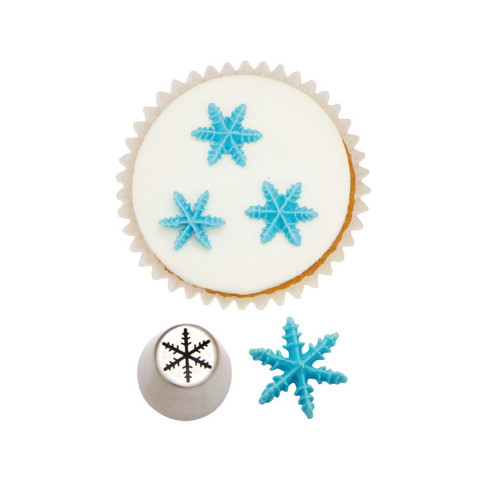 Decoration tip - Decora - snowflake