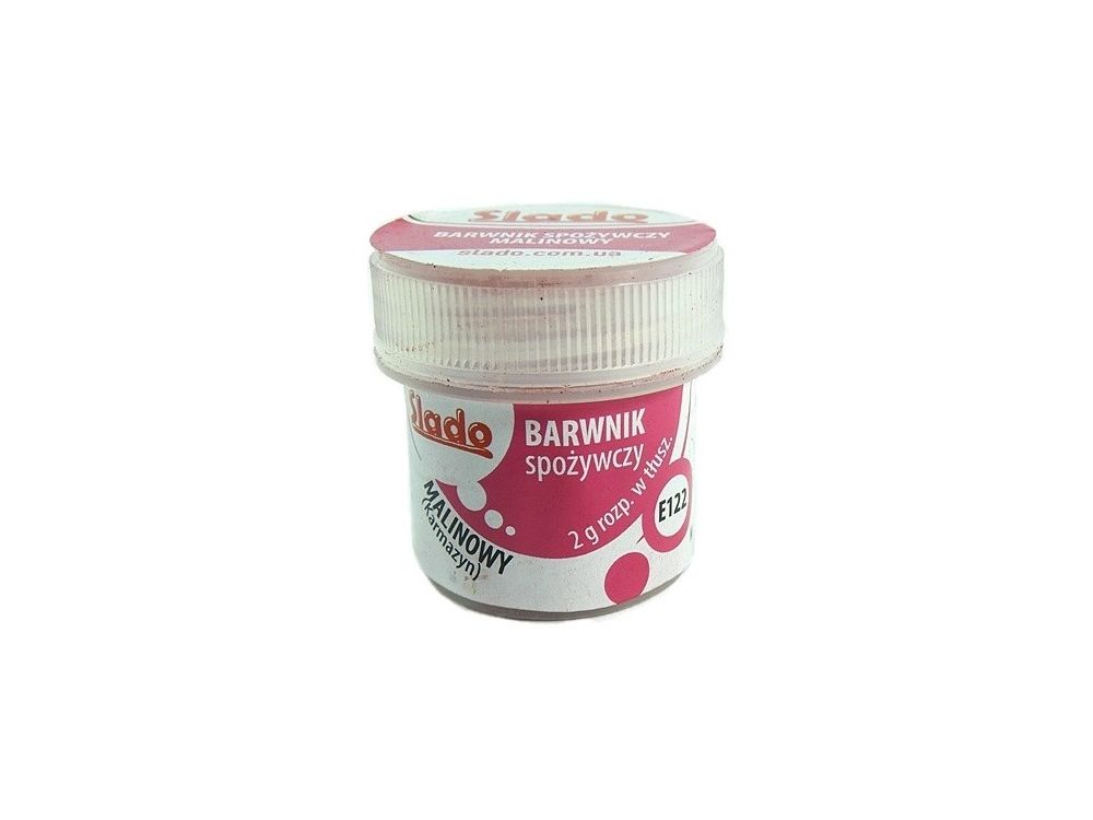 Food coloring powder - Slado - raspberry, 2 g