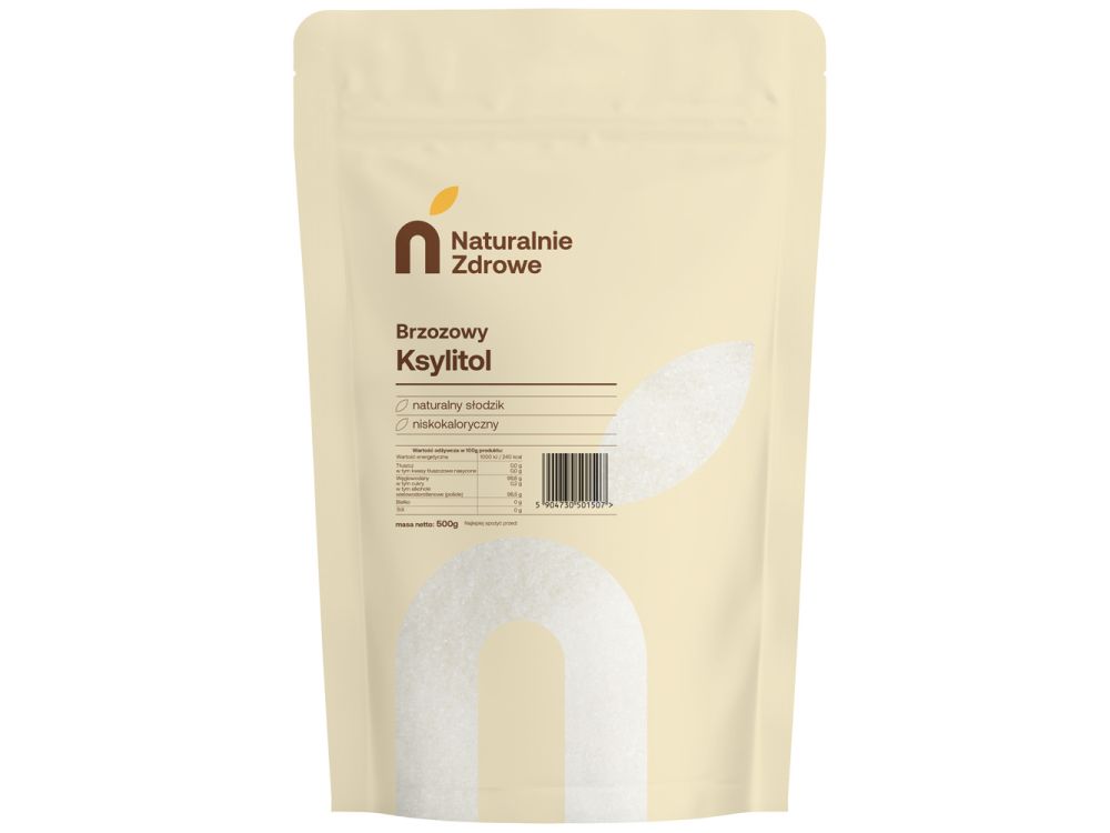 Ksylitol - Naturalnie Zdrowe - cukier brzozowy, 1 kg