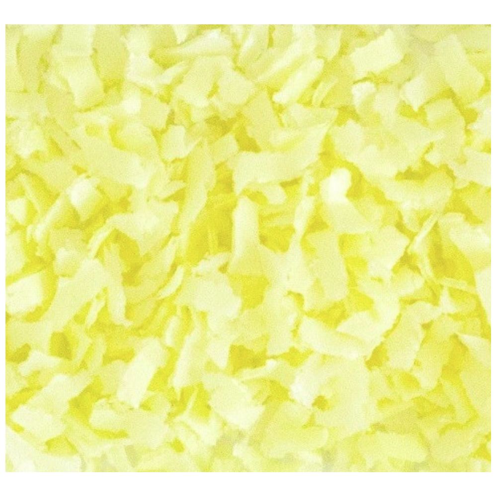 Wafer topping - Rose Decor - light yellow, 100 g