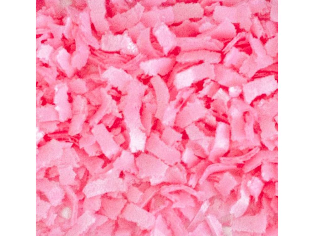 Shreded wafer paper - Rose Decor - pink, 100 g