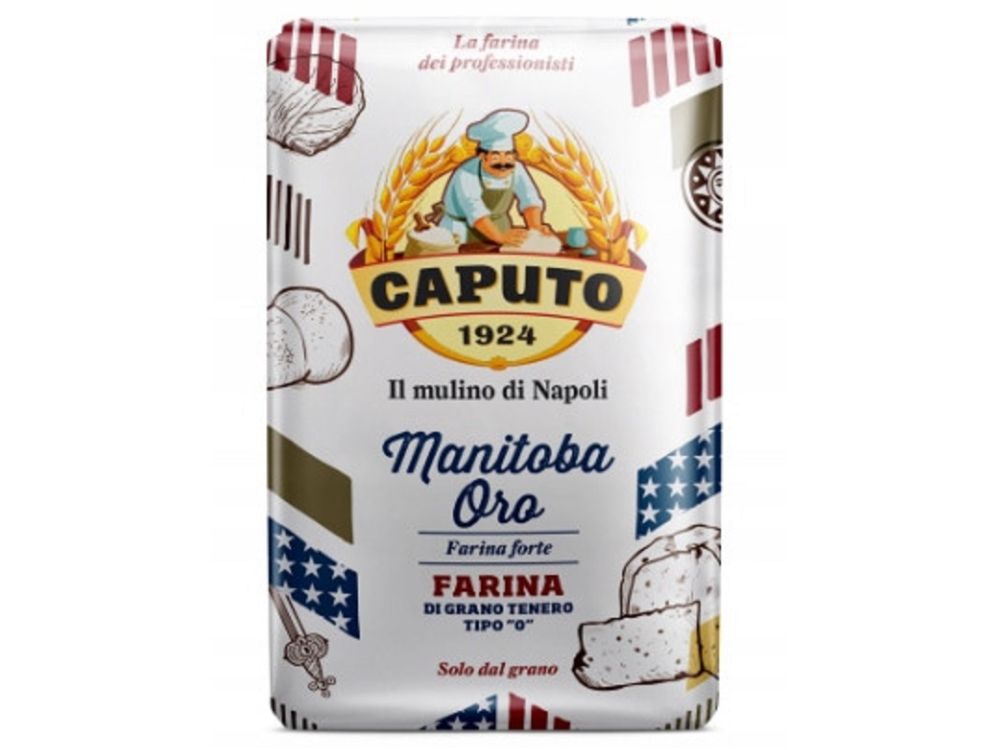 Manitoba Oro Wheat Flour - Caputo - type 0, 1 kg