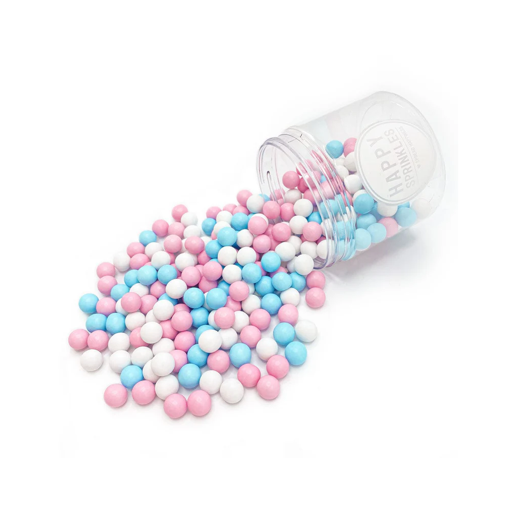 Sugar sprinkles pearls Maybe Baby Choco M - Happy Sprinkles - 90 g
