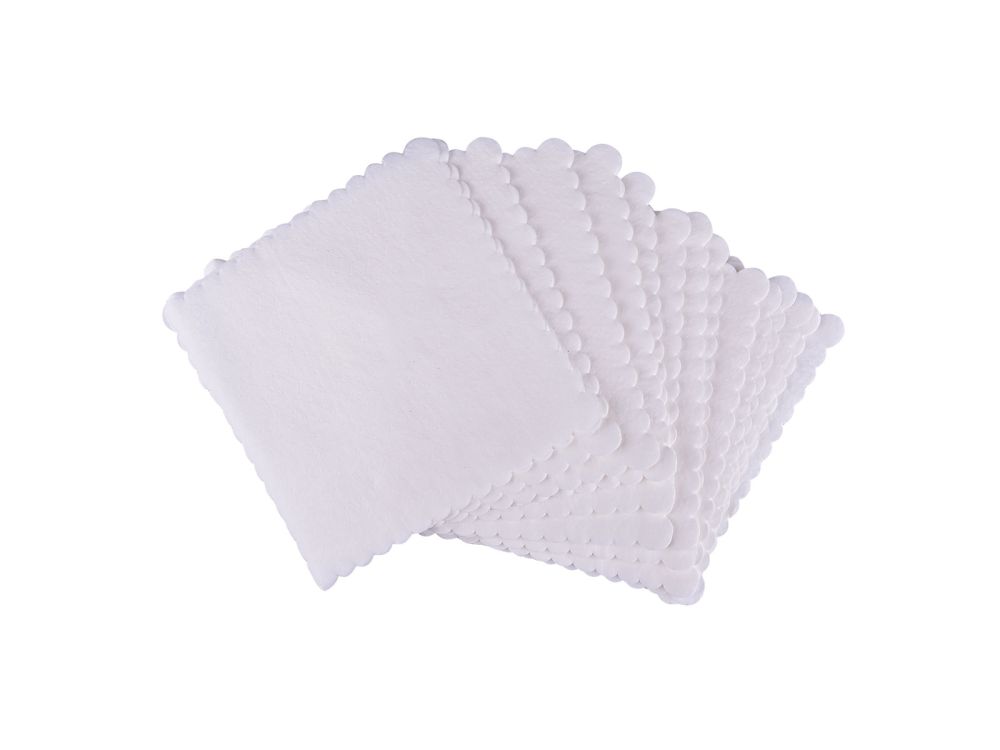 Paper napkins - white, 200 pcs.