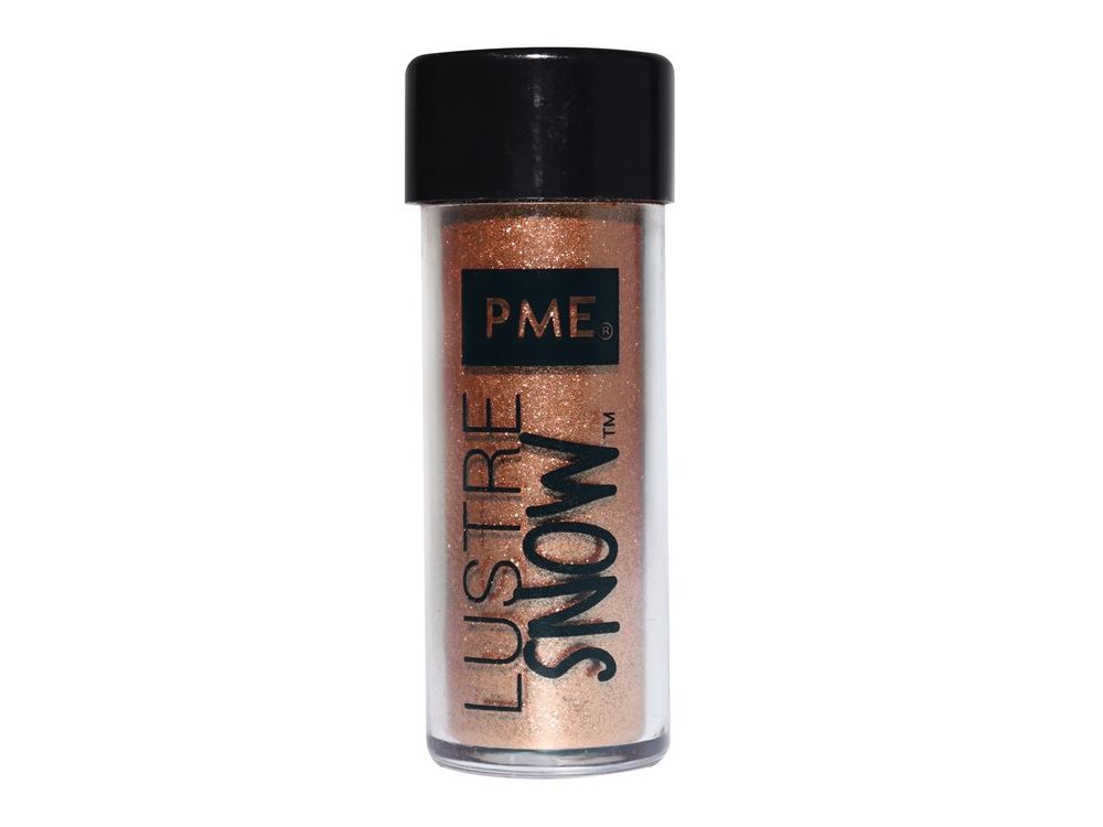 Luster Snow glitter dust - PME - Rose Gold, 10 g