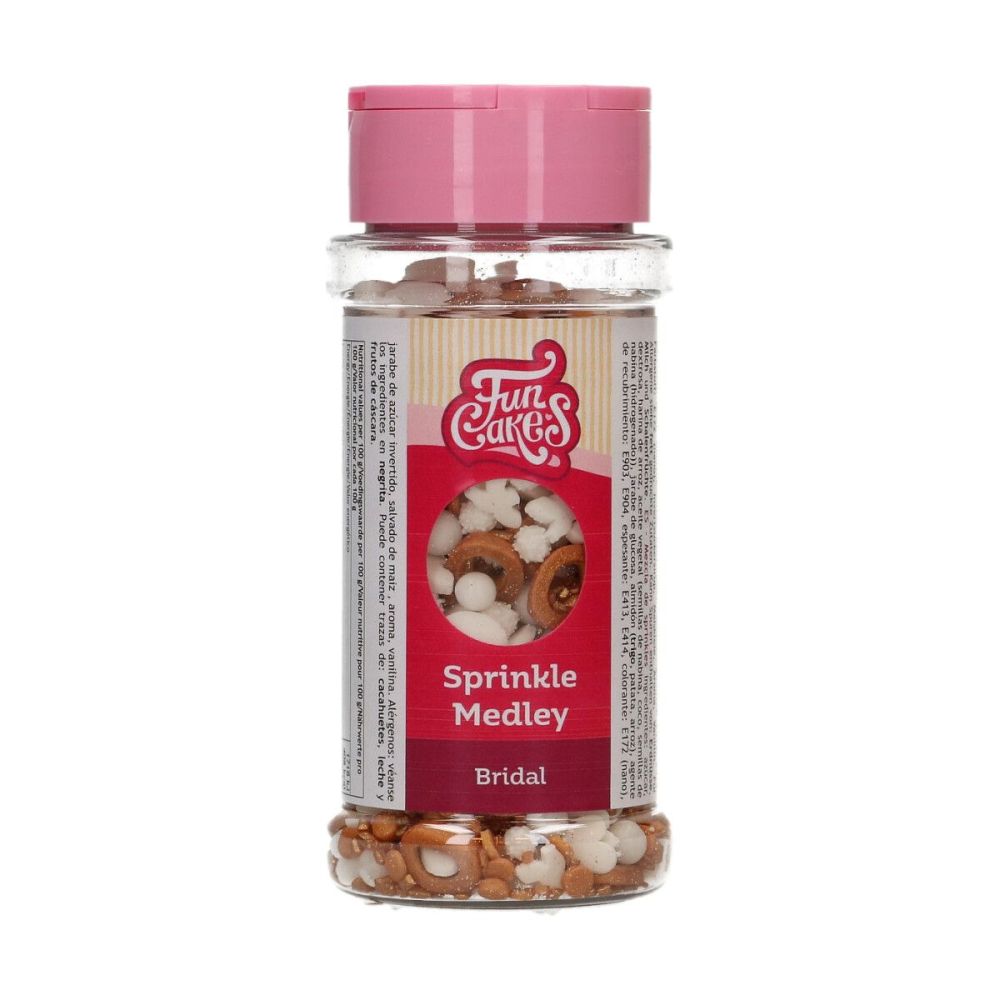 Posypka cukrowa - FunCakes - Bridal, 60 g