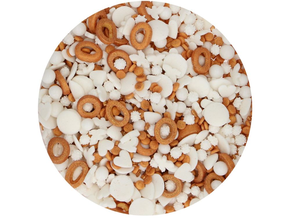 Posypka cukrowa - FunCakes - Bridal, 60 g