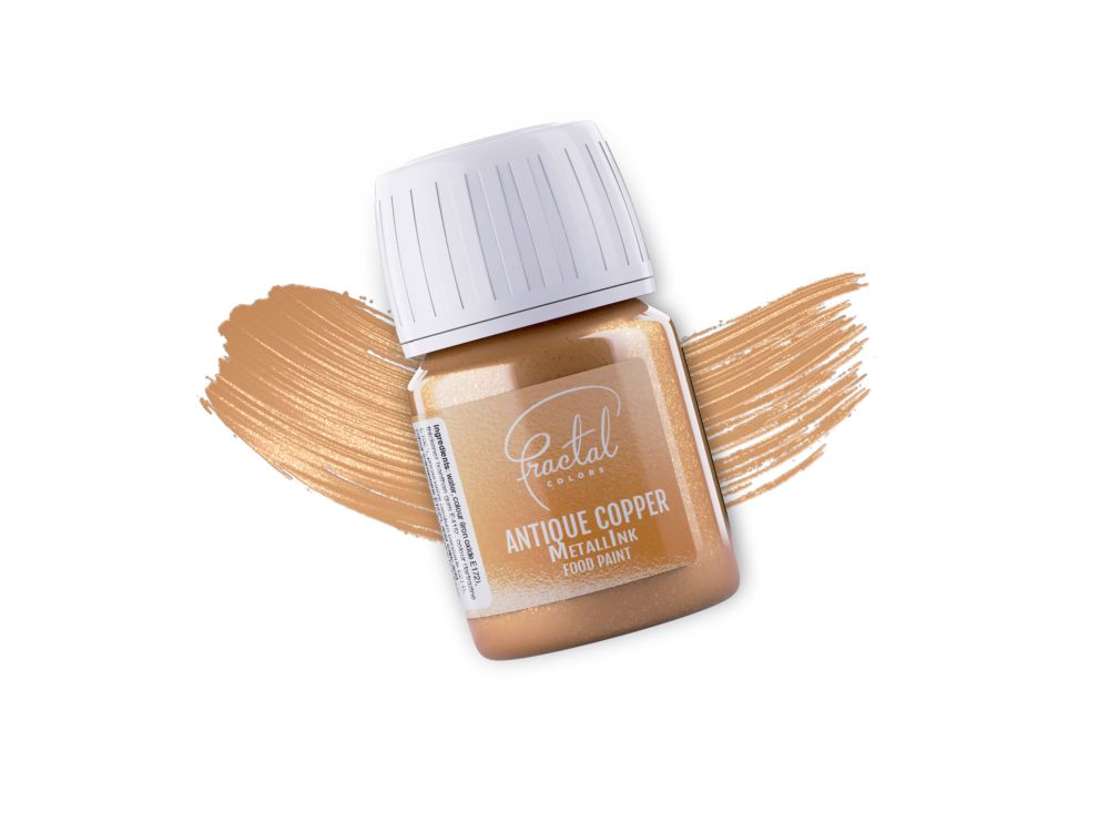 Food paint Antique Copper - Fractal Colors - 30 g