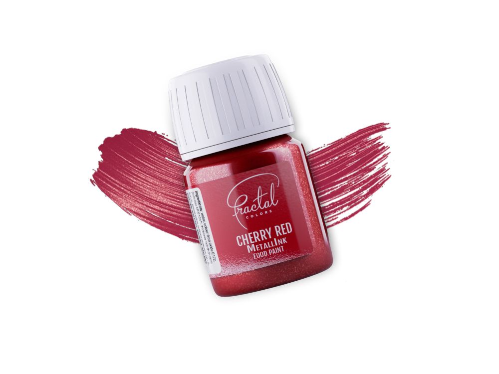 Food paint Cherry Red - Fractal Colors - 30 g